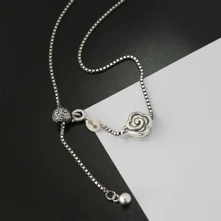 【MoonDy】包包 正生純銀項鍊 正韓項鍊 抗過敏項鍊 不掉色項鍊 小禮物 女友禮物 女生項鍊 