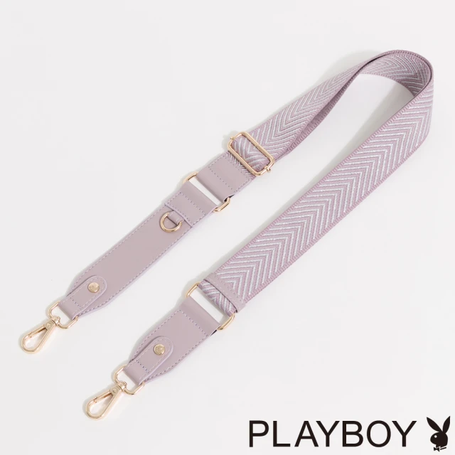 PLAYBOY 織帶背帶 PLAYBOY織帶背帶系列(紫色)