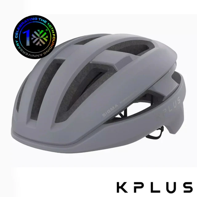 KPLUS 公路競速SIGMA 絕佳散熱表現單車安全帽-消光