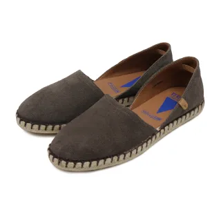 【VERBENAS】西班牙原廠素面麂皮輕便懶人休閒鞋 深灰色(058-DGY)