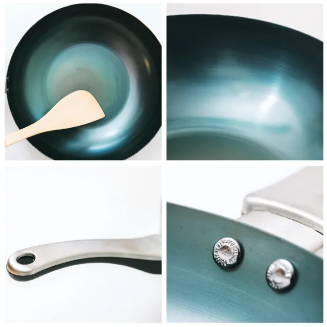 【藤田金屬】GARTEN職人製鐵平底鍋 深煎鍋 24cm 日本製  IH爐可用鍋(不挑爐具 無塗層 平底鍋)