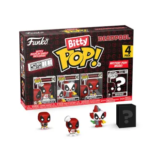 【FUNKO】Bitty POP: Deadpool 死侍 燒烤大叔 4PK(款式隨機出貨)