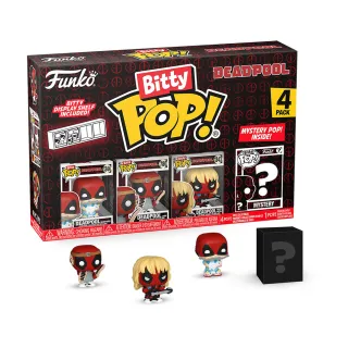 【FUNKO】Bitty POP: Deadpool 死侍 睡過頭 4pk(款式隨機出貨)