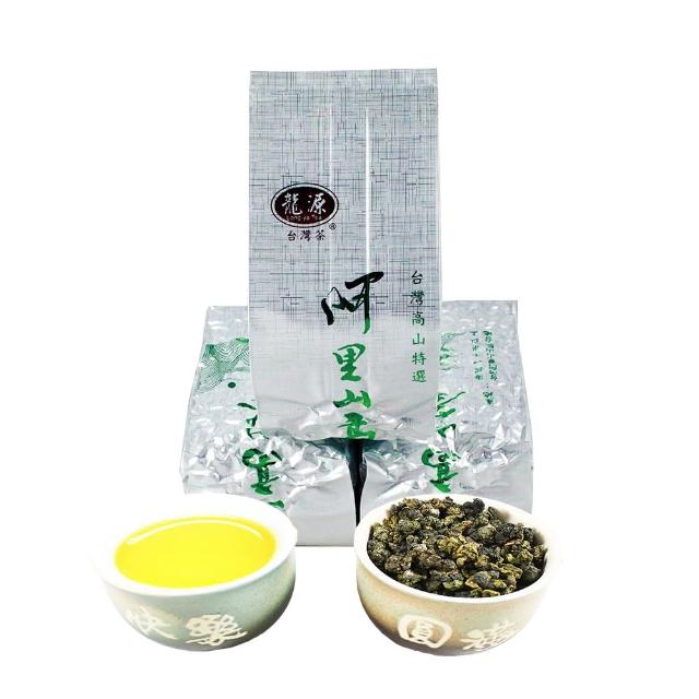 【龍源茶品】阿里山頂級香醇金萱茶葉150gx3包(共450g;附提袋;生青茶;無焙火;微發酵;春茶)