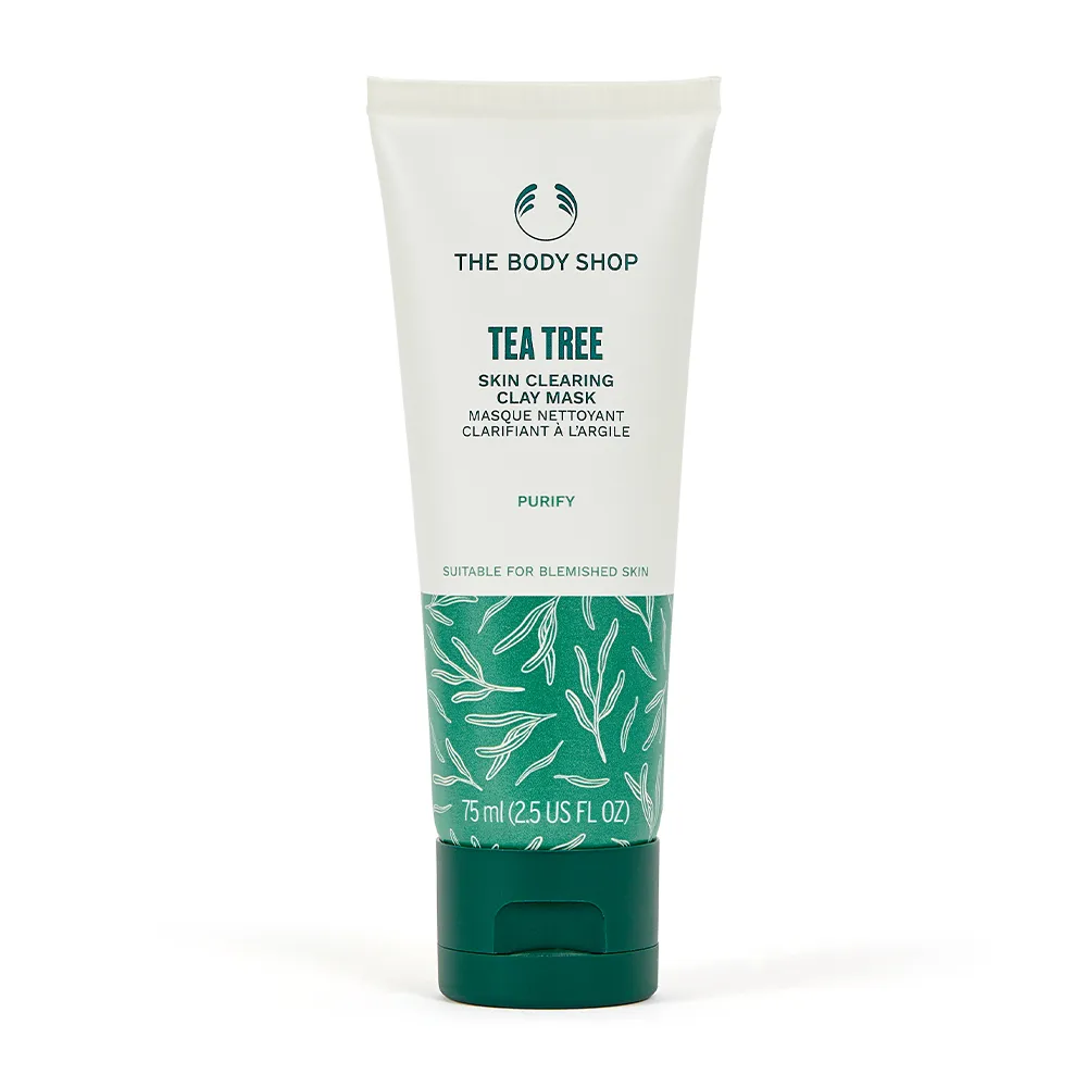 【THE BODY SHOP 美體小舖】茶樹淨膚調理面膜(75ML)