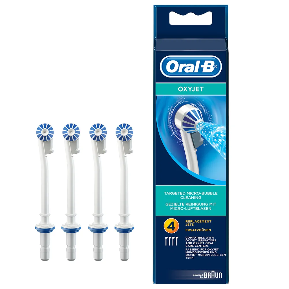 【德國百靈Oral-B-】沖牙機噴嘴ED17-4(4入)