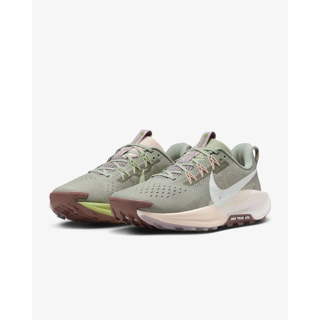 NIKE 耐吉 運動鞋 慢跑鞋 越野 戶外 女鞋 W NIKE REACTX PEGASUS TRAIL 5 綠粉 小飛馬(DV3865300)