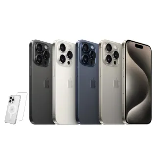 【Apple】獨家限定★iPhone 15 Pro(256G/6.1吋)( UAG磁吸式耐衝擊殼貼組)