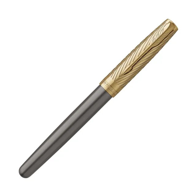 【PARKER】派克 卓爾 先鋒系列 金蓋 18k金鋼筆 f尖(Sonnet)