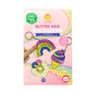 【TigerTribe 官方直營】包掛鑰匙圈閃亮凝膠組