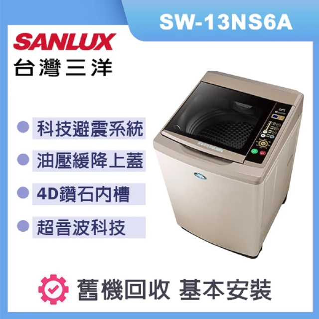 SANLUX 台灣三洋 單槽洗衣機 容量 11kg 灰 SW