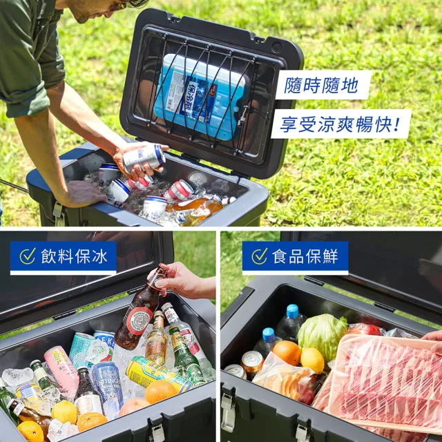 【IRIS】日本製保冰磚五入組500g CKB-500(五入組/露營/保冰/保冷/保冰劑/冰塊磚/烤肉/釣魚)