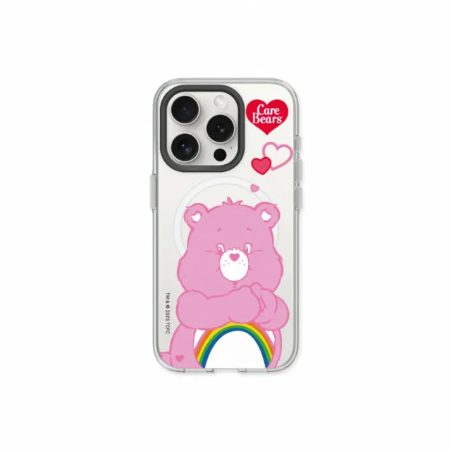 【RHINOSHIELD 犀牛盾】iPhone 13系列 Clear MagSafe兼容 磁吸透明手機殼/Cheer Bear(Care Bears)