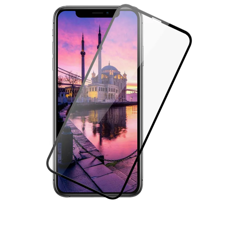 IPhone XR IPhone XR 保護貼 日本AGC 買一送一 滿版黑框鋼化膜(買一送一 IPhone XR 11保護貼)