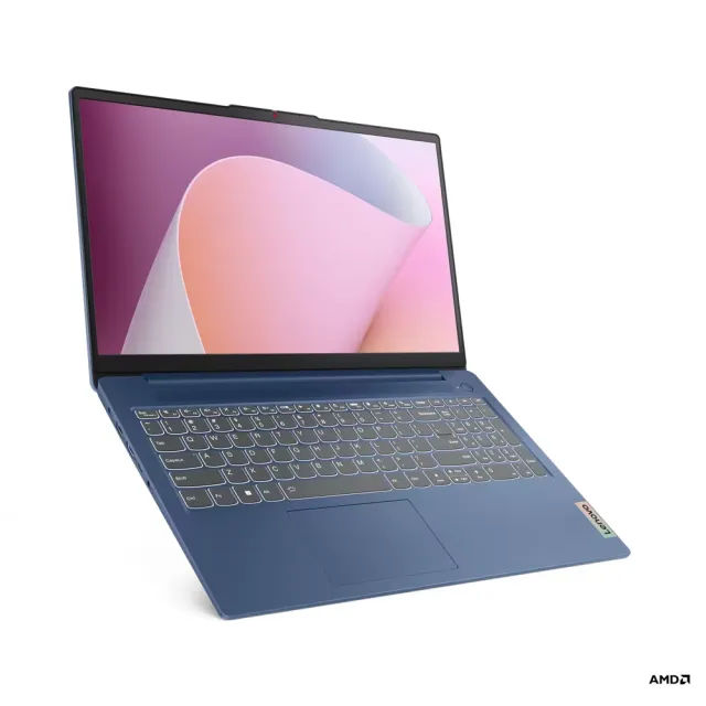 【Lenovo】15.6吋R3輕薄筆電(IdeaPad Slim 3/82XQ00J8TW/R3-7320U/8G/512G SSD/W11/藍)