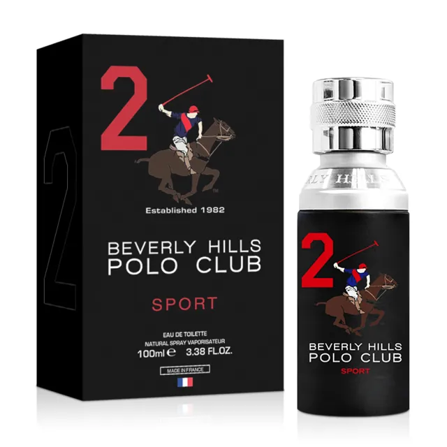 【B.H.POLO】黑色馬球騎士精神男性淡香水100ml(專櫃公司貨)
