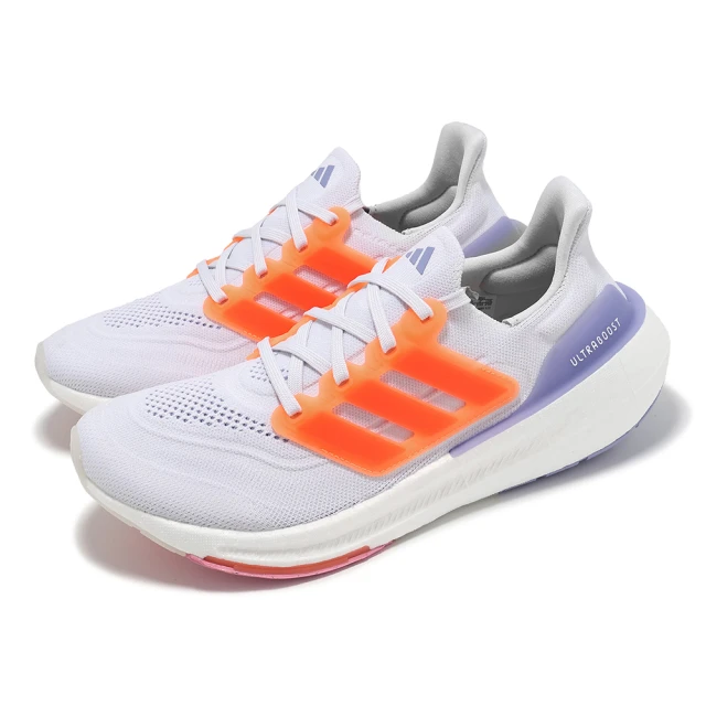 adidas 愛迪達 慢跑鞋 Ultraboost Light W 女鞋 紫 橘 襪套 緩衝 Boost 運動鞋 愛迪達(HQ6354)