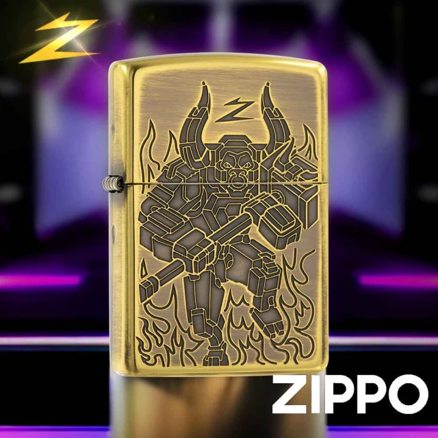 Zippo 十二生肖-牛防風打火機(美國防風打火機)