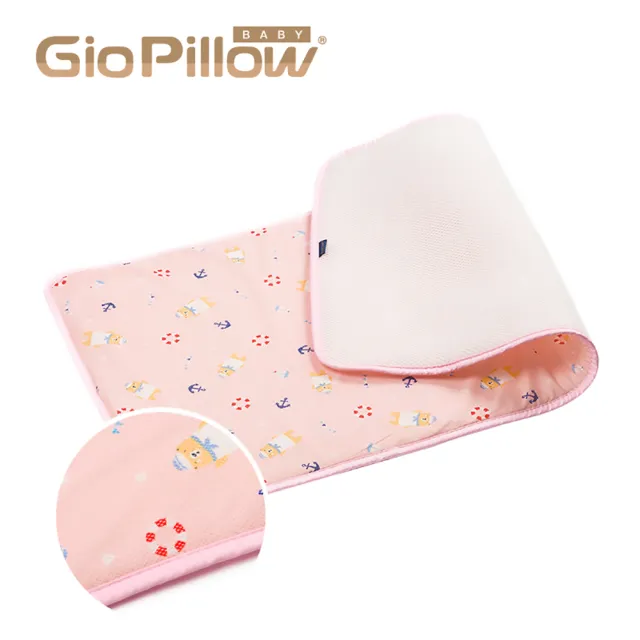 【GIO Pillow】中床 60×120cm 超透氣排汗嬰兒床墊 M號(透氣床墊 可水洗床墊 新舊包裝隨機出貨)