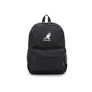 【KANGOL】袋鼠 LOGO後背包 63258743(書包 筆電包)