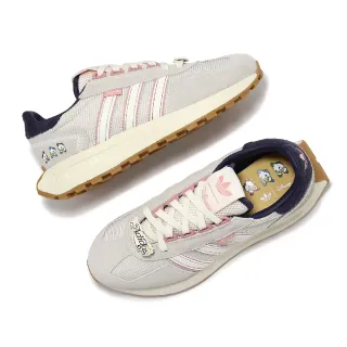 【adidas 愛迪達】x Disney Retropy E5 男鞋 女鞋 灰 粉紅 休閒鞋 唐老鴨 迪士尼 愛迪達(JR0107)