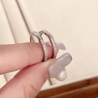 【UME.Acce】圓圈鑲鑽耳扣式耳環韓劇同款耳環 朴敏英 耳扣 耳環 鑲鑽 鑲鑽耳還 圓圈 圓圈