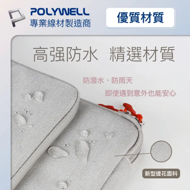 【POLYWELL】雙11 時尚手提筆電包 /14.1-15.4吋
