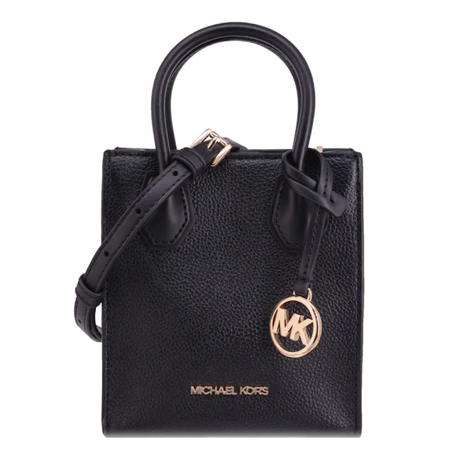 【Michael Kors】MERCER系列 金字LOGO 荔枝紋牛皮皮革 肩背/手提/斜背 肩背包 琴譜包(多色任選/小款)