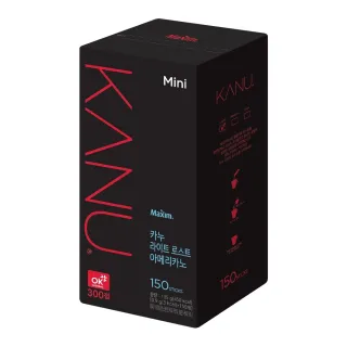 【Maxim】KANU 輕焙美式黑咖啡 150入(0.9g/入)