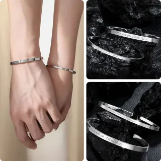 【LEEHER】女生/純銀手環/男生手環/女生手環/情侶手環/結婚禮物/高級飾品/精品裝飾品/男生