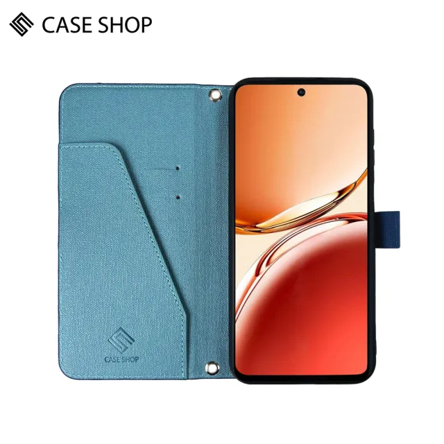 【CASE SHOP】OPPO Reno12 F(內襯卡片夾層 翻蓋站立)