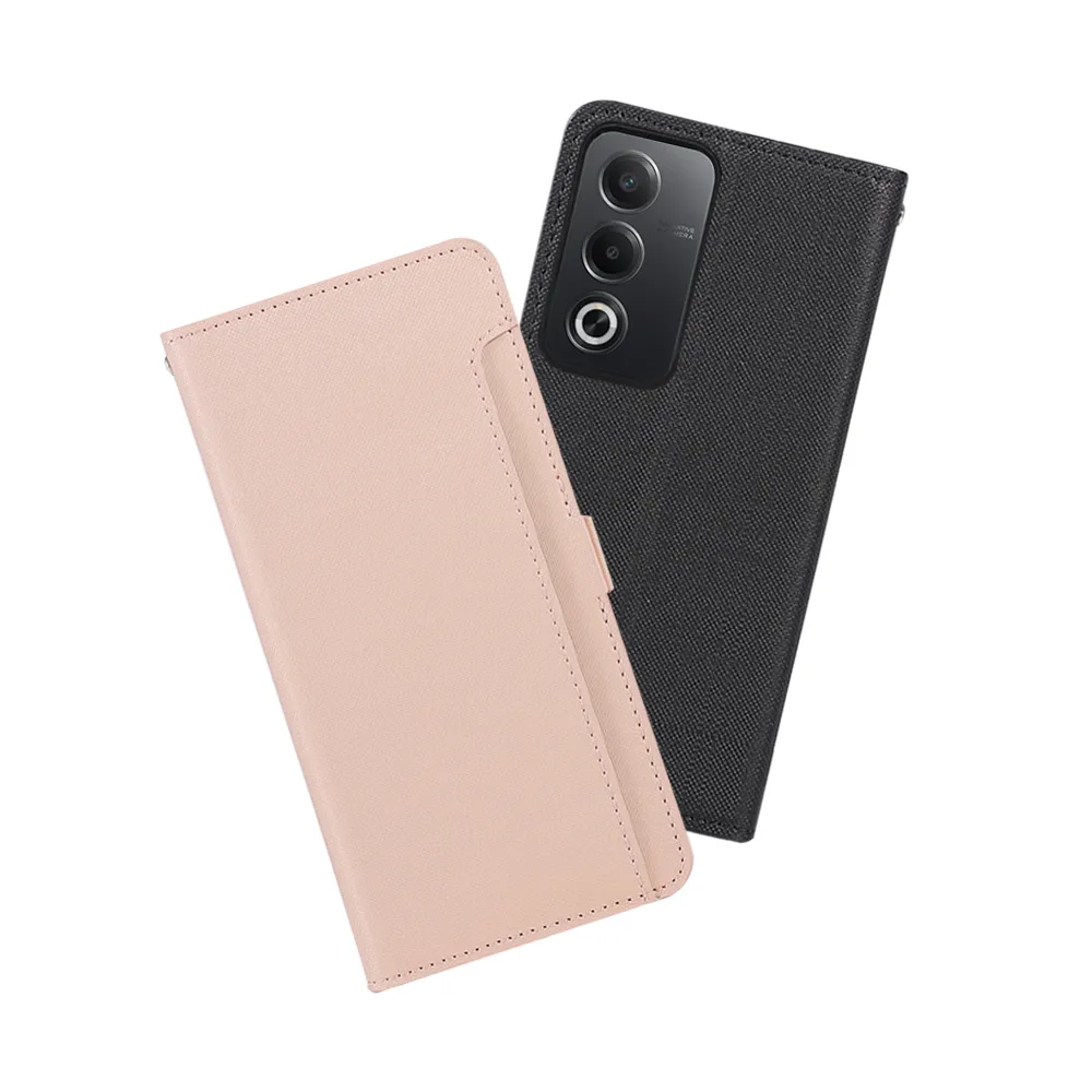 【CASE SHOP】OPPO A3 Pro 前收納側掀皮套(內襯卡片夾層 翻蓋站立)