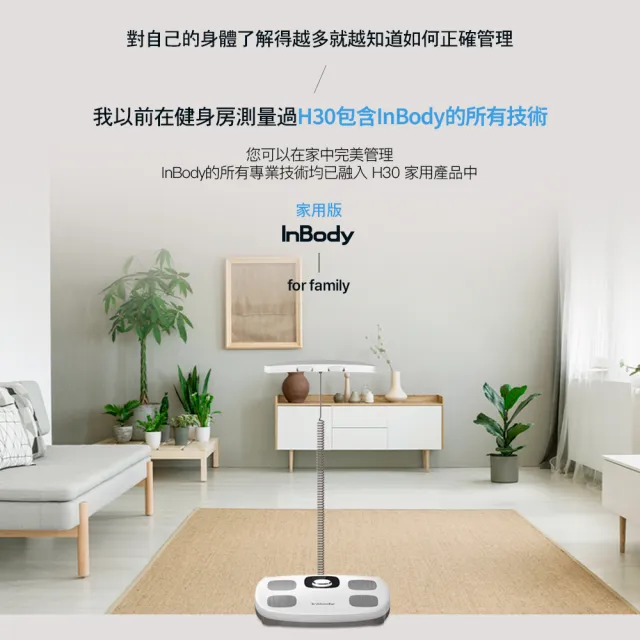 【InBody】韓國InBody Home 家用版 H30NWi 無線網路型號體脂計(夏日輕盈組 Restsol乳清十包)