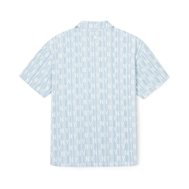 【MLB】牛仔丹寧襯衫 MONOGRAM系列 紐約洋基隊(3ADRM1043-50BLL)