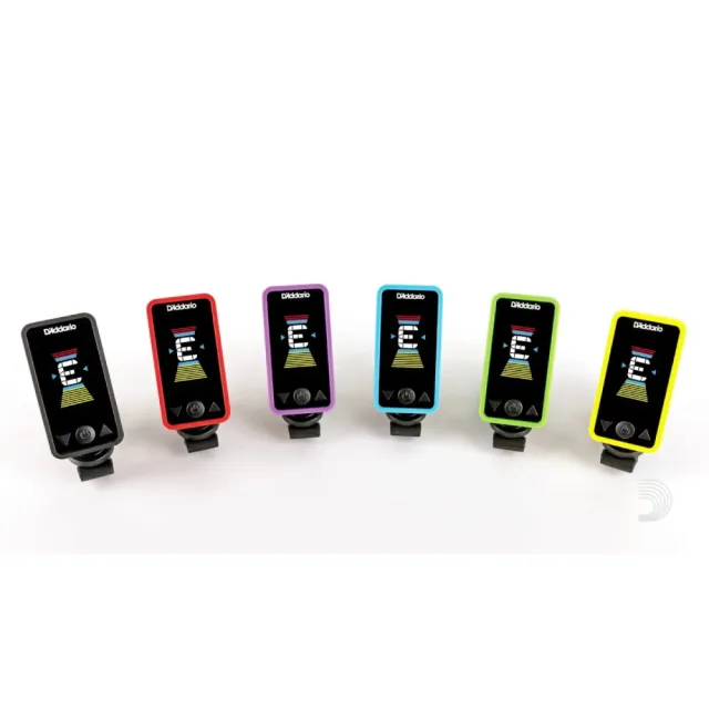 【D’Addario】PW-CT-17 彩色夾式調音器 六色可選 黑藍綠紫紅黃(原廠公司貨 商品保固有保障)
