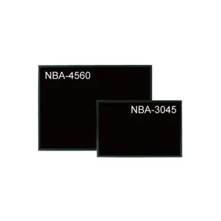 【COX 三燕】窄版 膠框 鏡面 磁性 展示黑板 30x45x1cm /個 NBA-3045