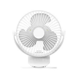 【日本DALE達樂】720度旋轉7吋夜燈式可夾式小風扇/USB風扇/立扇/夾扇(嬰兒車/車用/辦公室必備DL-0602)