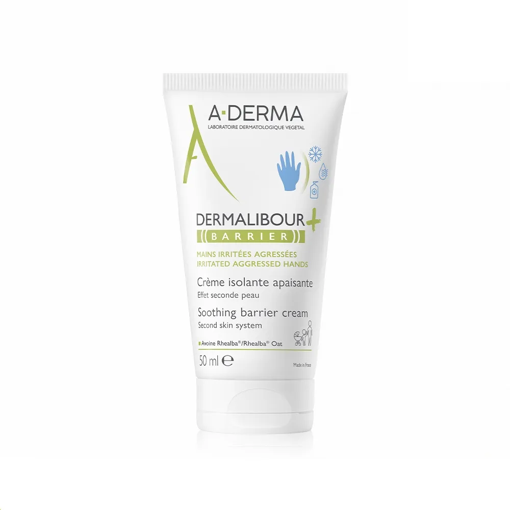 【A-DERMA 艾芙美官方直營】燕麥新葉全效防禦霜50ml(護手霜/防水耐沖洗)