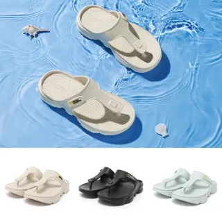 【國家地理服飾官方旗艦】FONDUE 拖鞋 - 米白色/薄荷藍色/黑色