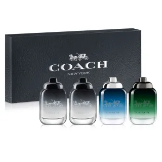 【COACH】迷你男性香氛組4.5ml*4入(專櫃公司貨)