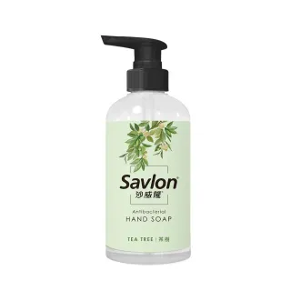 【Savlon 沙威隆】抗菌洗手露-茶樹(500ml/官方直營)