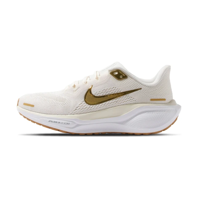 NIKE 耐吉 Air Zoom Pegasus 41 女鞋 米金色 小飛馬 透氣 緩震 運動 慢跑鞋 FD2723-005