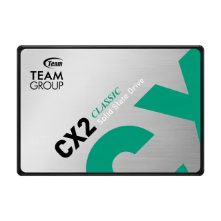 【Team 十銓】搭外接盒 ★ CX2 1TB SATA TLC ssd固態硬碟 讀540M/寫490M