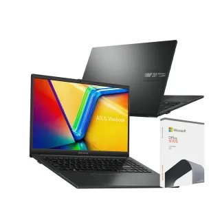 【ASUS】Office2021組★15.6吋R5輕薄筆電(Vivobook E1504FA/R5-7520U/16G/512G SSD/W11)