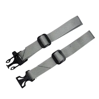 【DIBOTE 迪伯特】織帶背包胸扣帶哨子 背包防滑帶(2入)