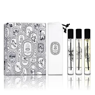 【Diptyque】經典款淡香精禮盒 10MLX3入(肌膚之華+杜桑+爵夢 平行輸入)