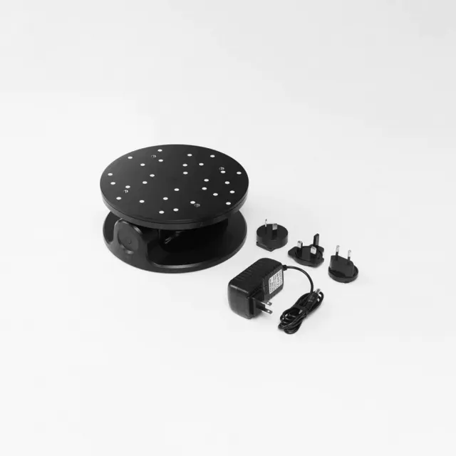 【REVOPOINT原廠配件】雙軸轉盤_Dual Aixs Truntable(自動設定旋轉 App可調整圈數角度)