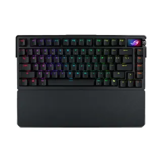 【ASUS 華碩】ROG-AZOTH-EXTREME-SM 無線電競鍵盤(STORM 風暴軸/PBT)
