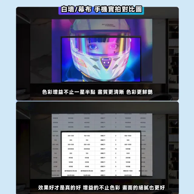 【星優】布幕 投影布幕 金屬布幕 抗光幕布 投影機布幕(4K Ultra畫質/84寸16:9)