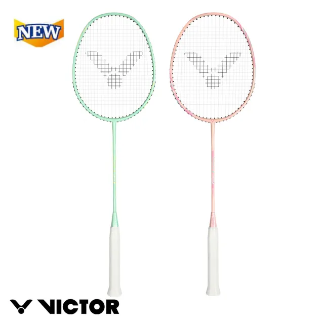 【VICTOR 勝利體育】穿線拍(TK-811CL/TK-812CL 淡綠色/粉紅)